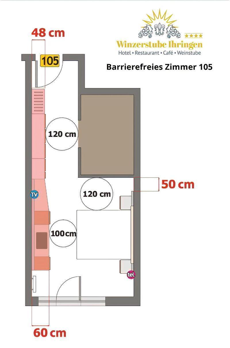 Hotel Winzerstube Ihringen Esterno foto